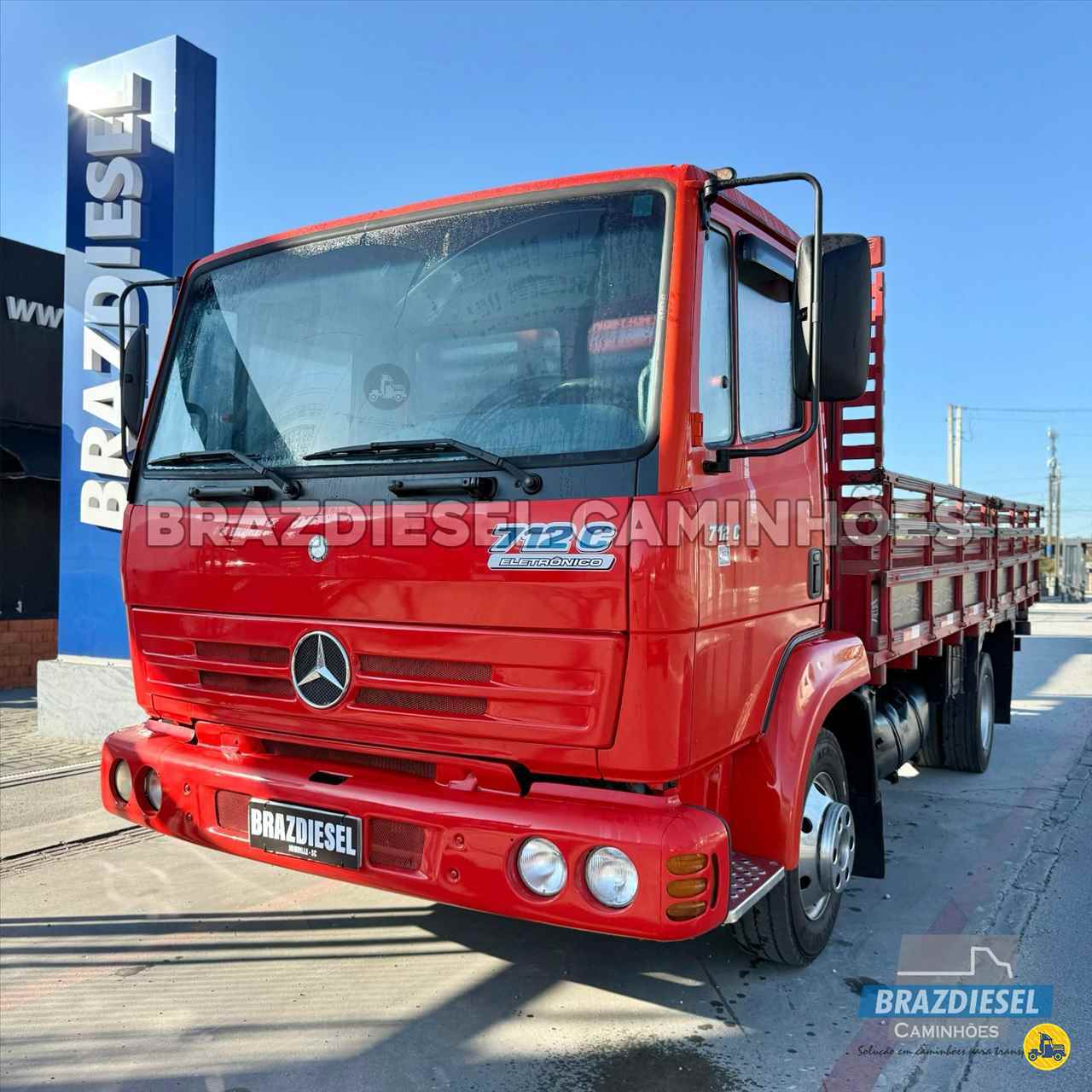 CAMINHAO MERCEDES-BENZ MB 712 Grade Baixa 3/4 4x2 Brazdiesel Caminhões JOINVILLE SANTA CATARINA SC